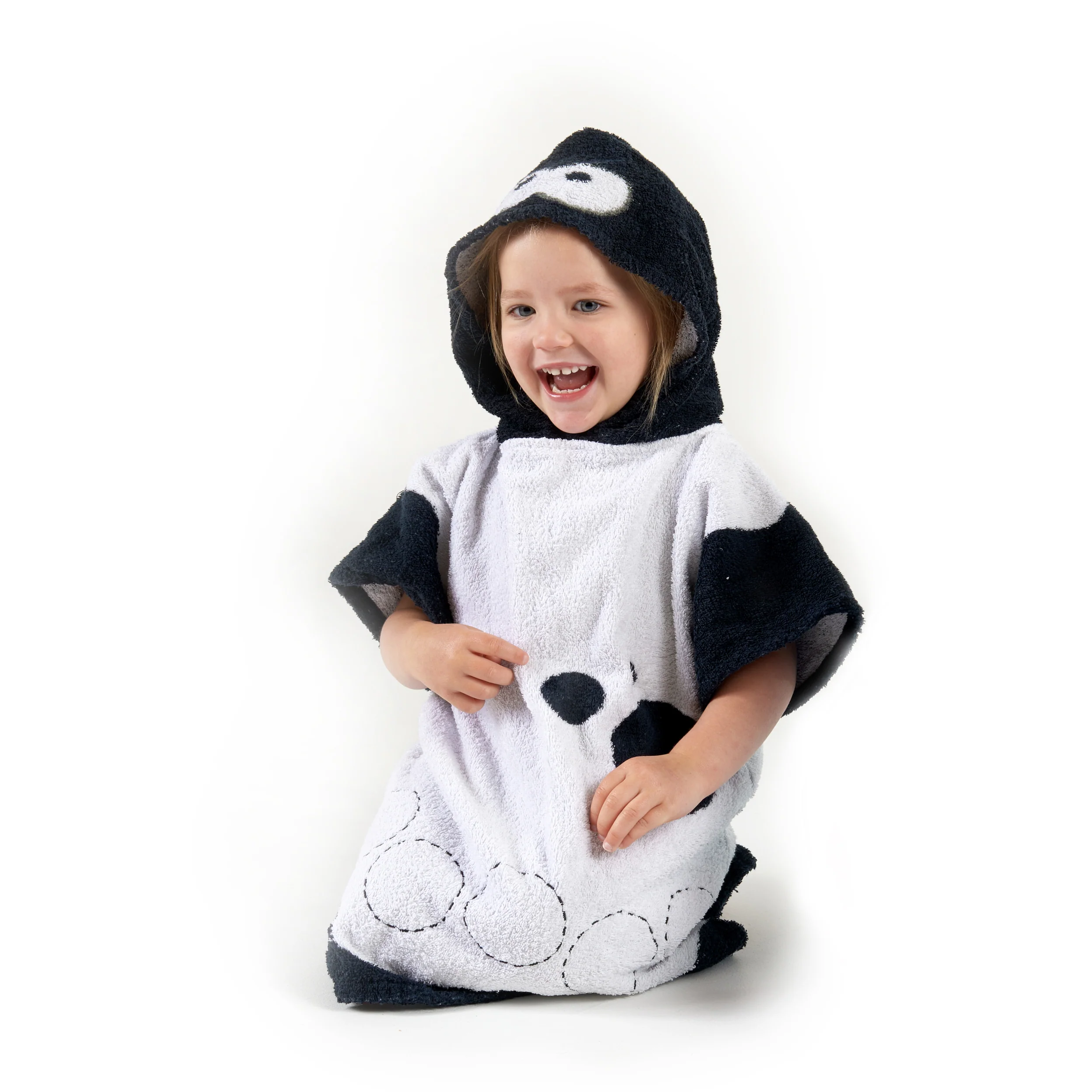 Inky Hooded Poncho Towel - Image 6