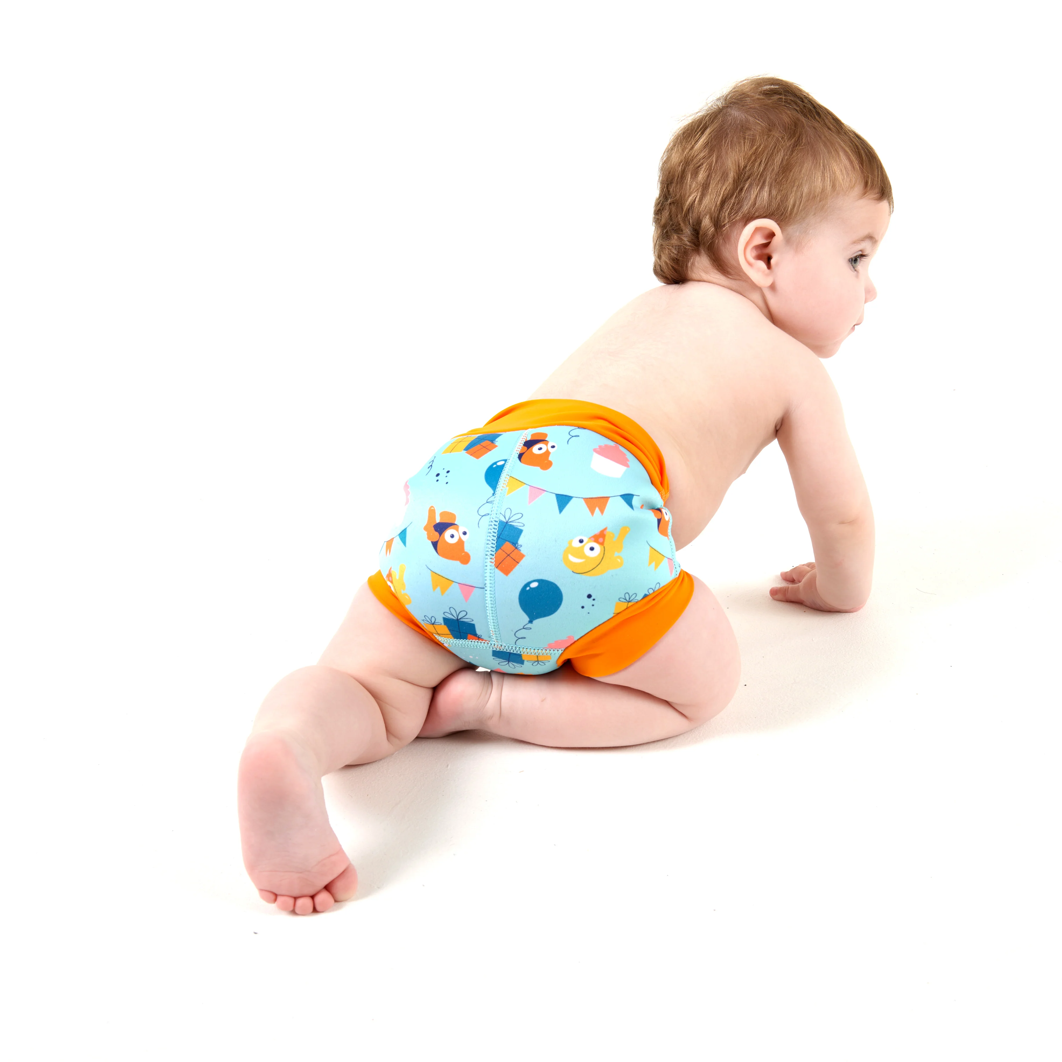 Limited Edition Water Babies Fish Party Happy Nappy - Image 9