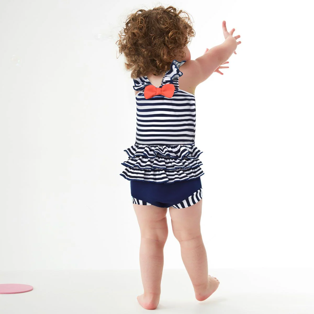 New Nautical Happy Nappy Costume (Frills and Bows) - Image 7
