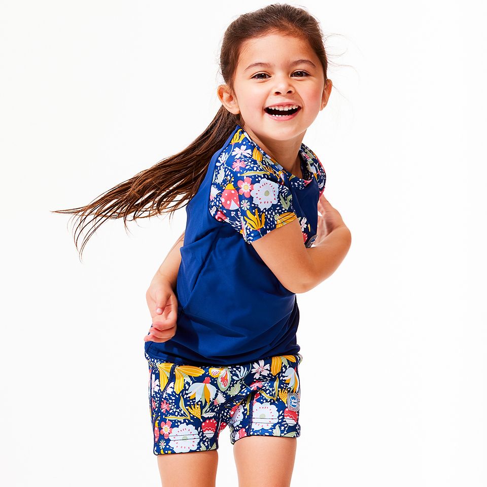 Garden Delight UV Short Sleeve Rash Top - Image 3