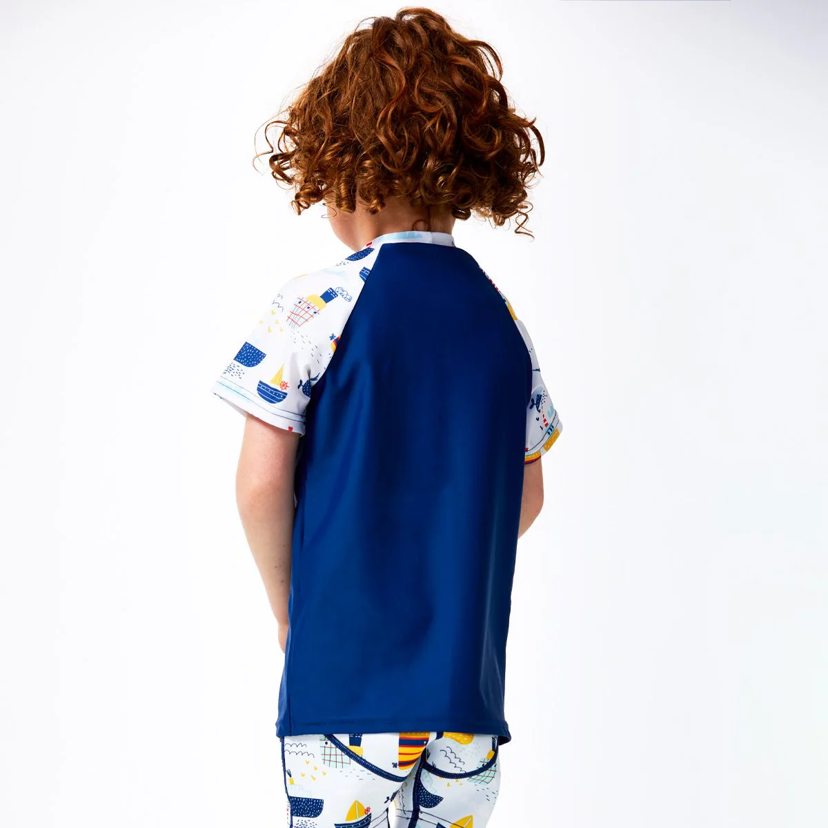 Tug Boats UV Short Sleeve Rash Top - Image 6