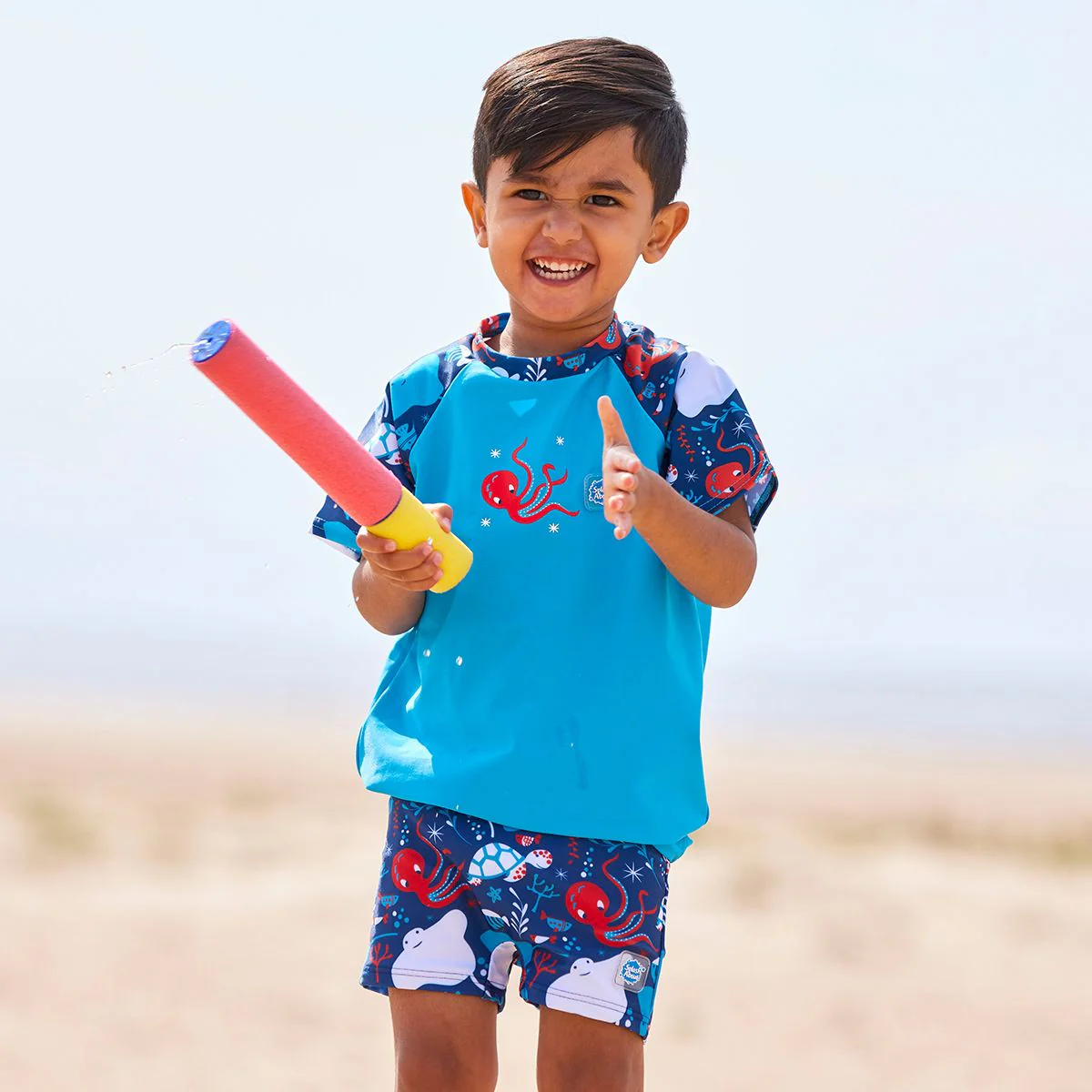 Under the Sea UV Short Sleeve Rash Top - Image 5