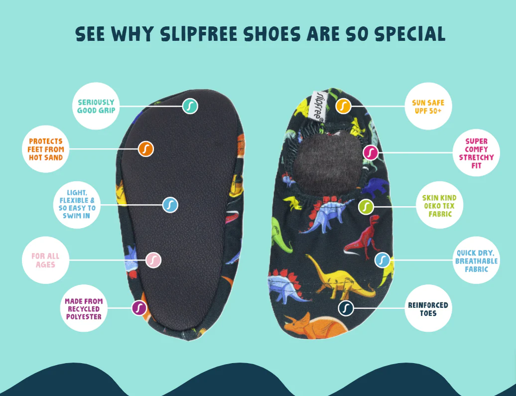 Slipfree Non-slip Shoes Ocean Print - Image 5