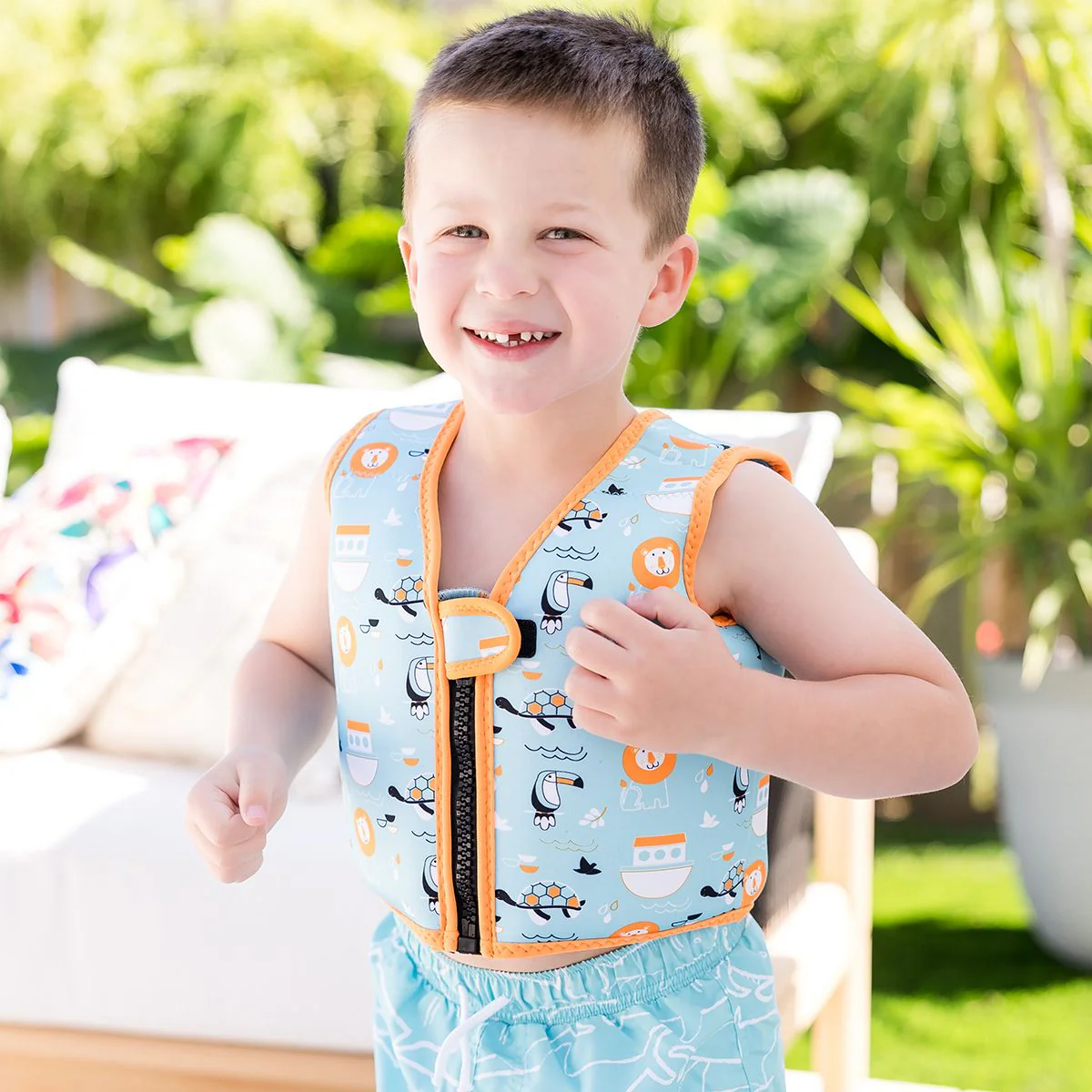 Blue Ark Go Splash Swim Vest - Image 4