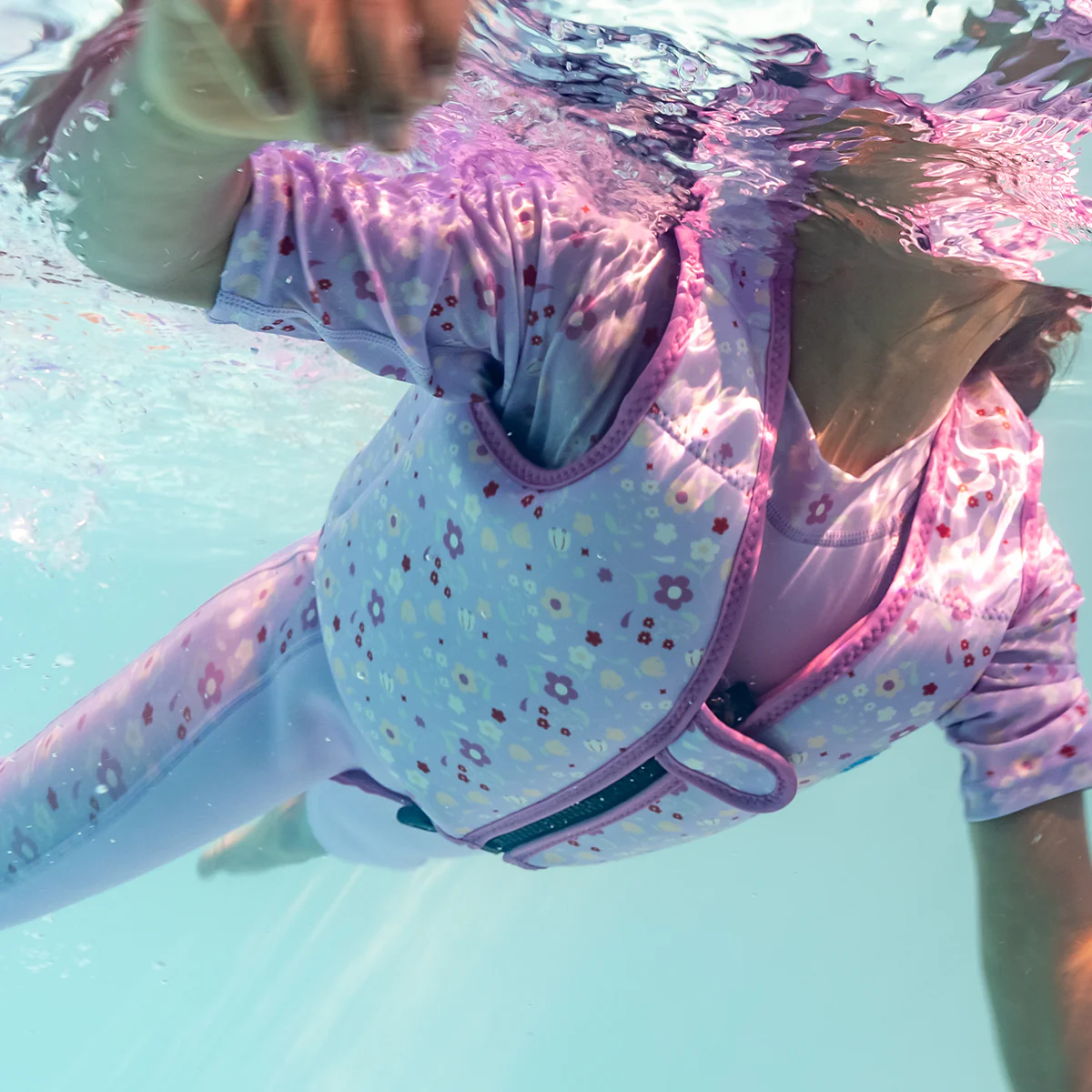 Lilac Spring Go Splash Swim Vest - Image 4