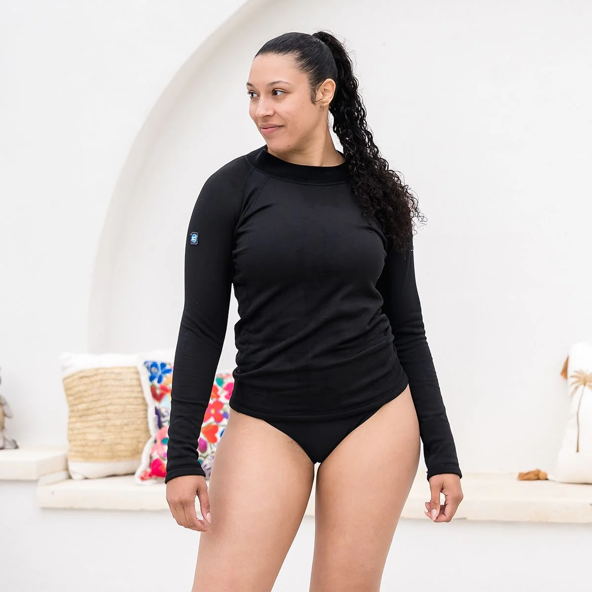 Thermaswim Adult Swim Top Unisex Thermal Base Layer Top - Image 5
