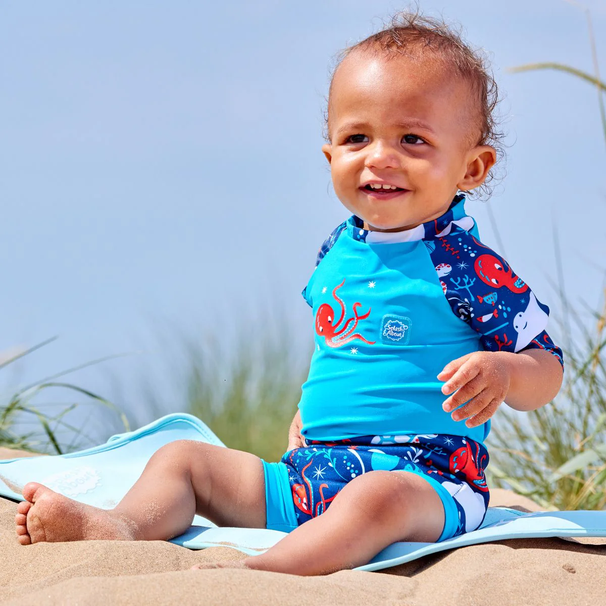 Under the Sea Happy Nappy Sunsuit - Image 5