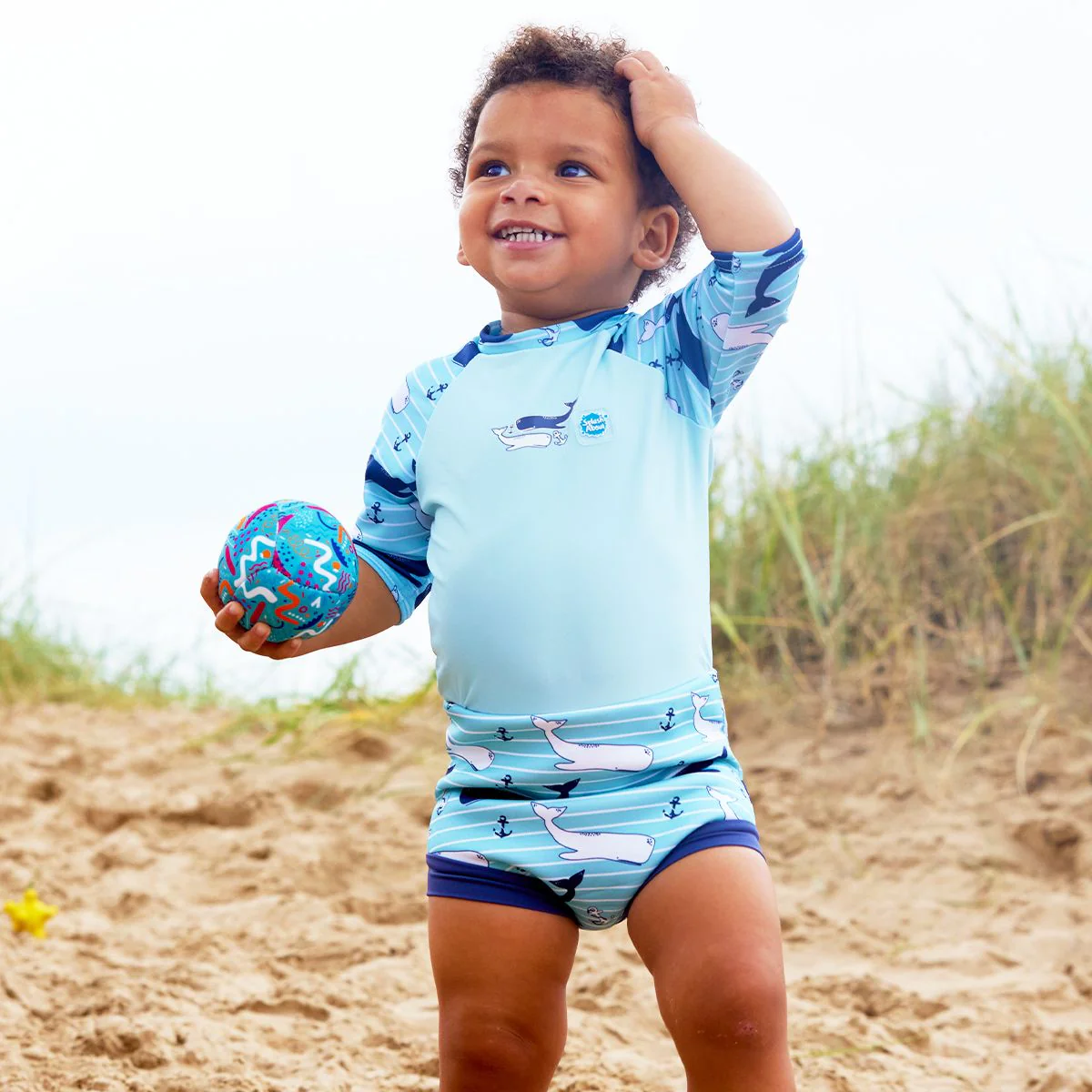 Vintage Moby Happy Nappy Sunsuit - Image 5