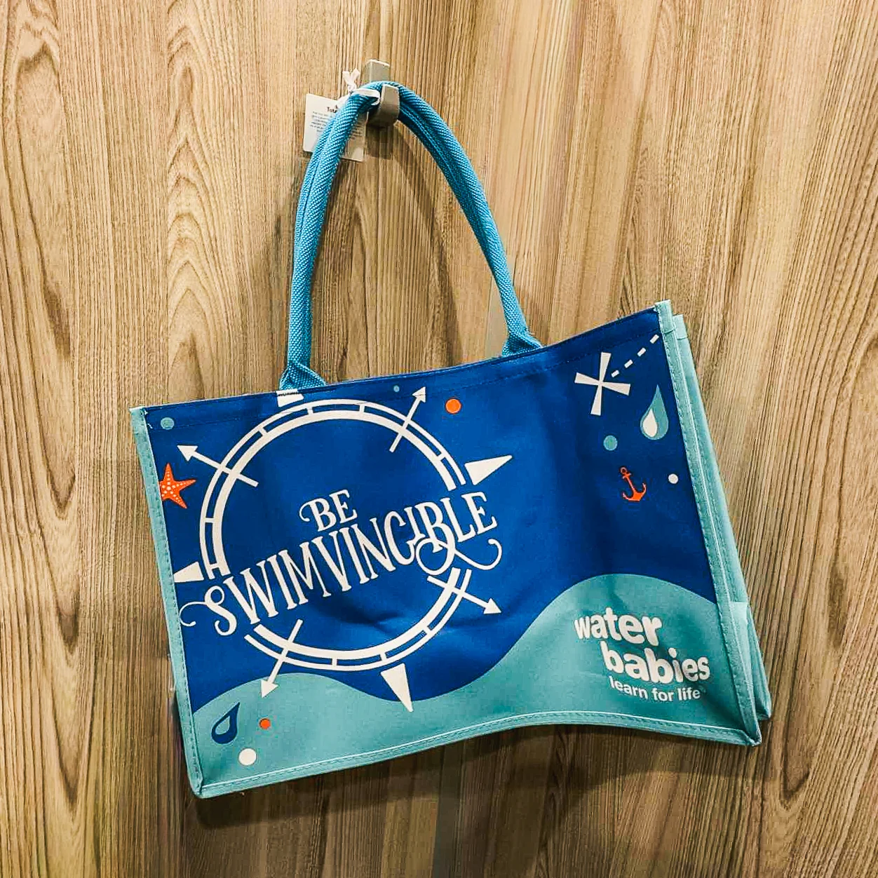 Water Babies Be Swimvincible Tote Bag (47 x 33 x 18cm) - Image 3