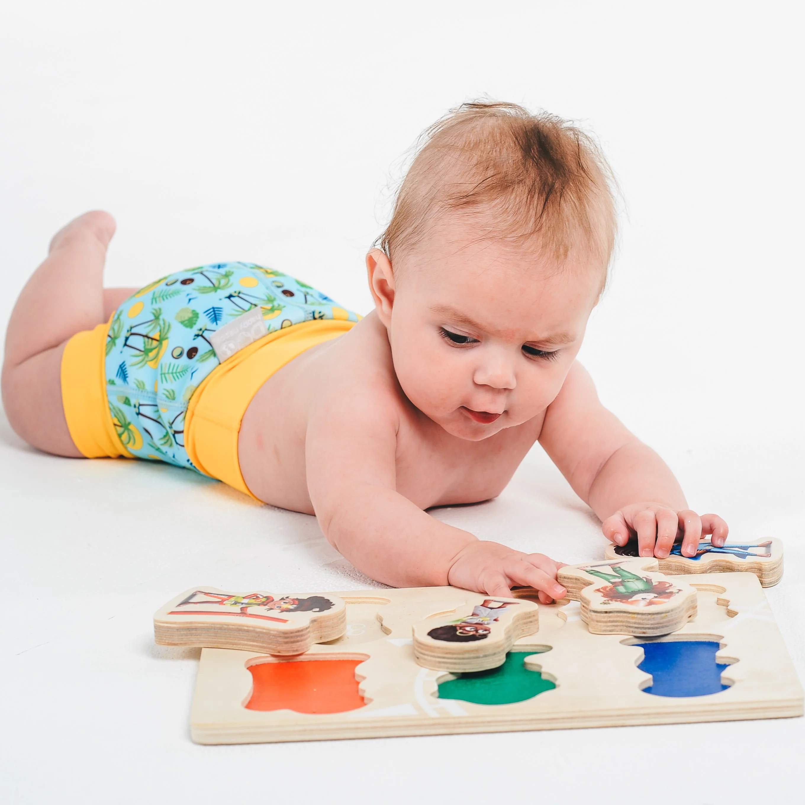Water Babies Swimvincibles Chunky Wooden Puzzle (6 Pieces) - Image 7